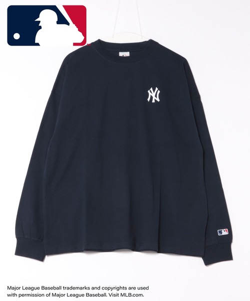 セール】MLB バックロゴ ロングスリーブTシャツ（Tシャツ/カットソー 