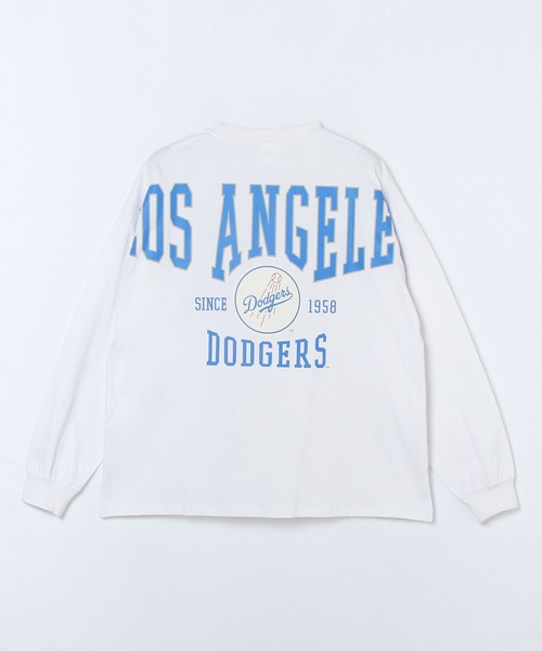 MLB(メジャーリーグベースボール)の「【MLB 】バックロゴ ロングスリーブTシャツ/メンズ(Tシャツ/カットソー・メンズ・ブラック/グレー/ネイビー/ホワイト/グリーン・M/L/LL)」の18枚目の写真