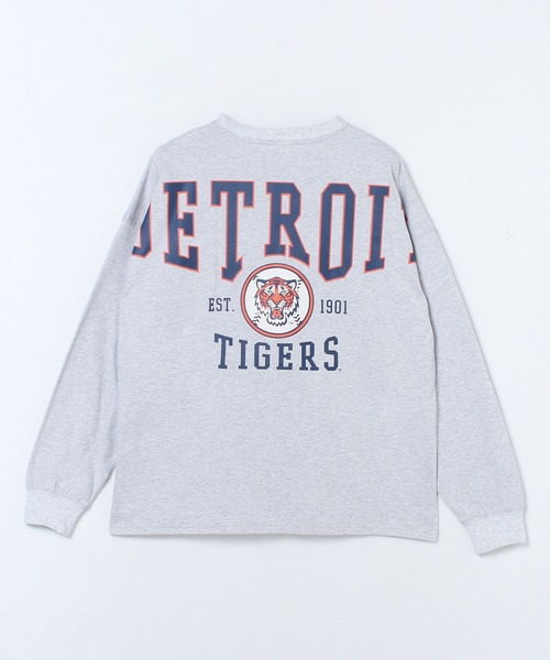 MLB(メジャーリーグベースボール)の「【MLB 】バックロゴ ロングスリーブTシャツ/メンズ(Tシャツ/カットソー・メンズ・ブラック/グレー/ネイビー/ホワイト/グリーン・M/L/LL)」の20枚目の写真
