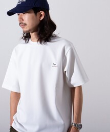 GLOSTER | 【GLOSTER/グロスター】フレンチブルドッグ刺繍 カットジョーゼットTシャツ(Tシャツ/カットソー)