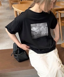 select MOCA by son | アソートプリントオーバーサイズTシャツ(Tシャツ/カットソー)