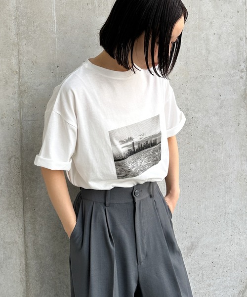 選べる】アソートプリントオーバーサイズTシャツ（Tシャツ/カットソー