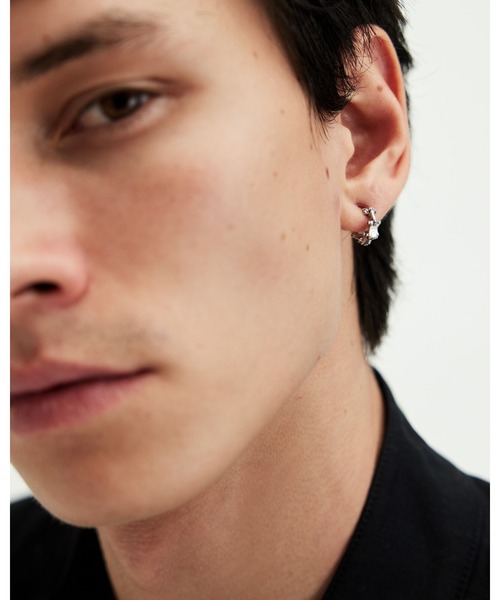 ALLSAINTS（オールセインツ）の「BIKER CHAIN HOOP EARRING | バイカー