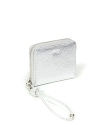 Beau're（ヴュレ）の「BEAURE ヴュレ カウレザー ハンドストラップ 付き バイカラー ラウンド ミニ ウォレット（財布）」