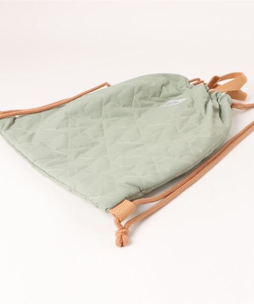 DONOBAN（ドノバン）の「キッズ キルティングナップサック（エコバッグ/サブバッグ・キッズ・スモークピンク/ネイビー/ミント/イエロー・ONESIZE）」の6枚目の写真