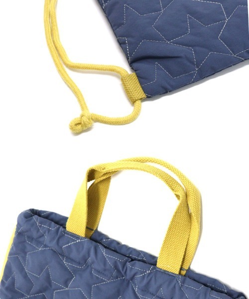 DONOBAN（ドノバン）の「キッズ キルティングナップサック（エコバッグ/サブバッグ・キッズ・スモークピンク/ネイビー/ミント/イエロー・ONESIZE）」の21枚目の写真