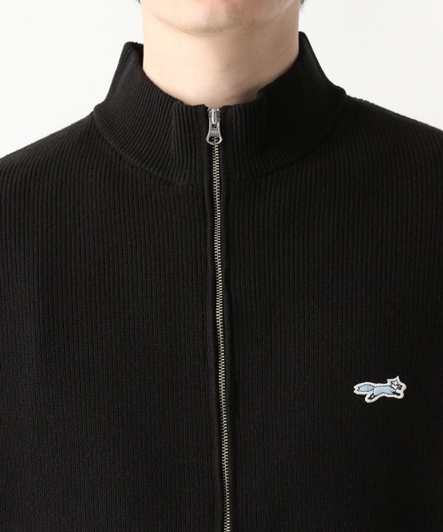 RAGEBLUE（レイジブルー）の「【THE FOX】ロゴワッペン/ルーズニットベストカーディガン（ベスト・メンズ・グリーン/ブラック・MEDIUM/LARGE）」の7枚目の写真