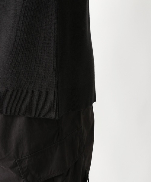 RAGEBLUE（レイジブルー）の「【THE FOX】ロゴワッペン/ルーズニットベストカーディガン（ベスト・メンズ・グリーン/ブラック・MEDIUM/LARGE）」の9枚目の写真