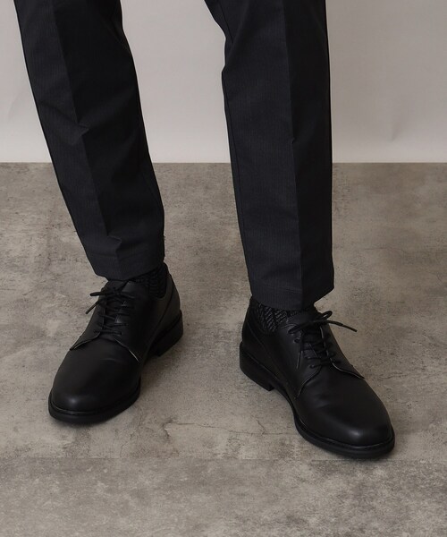 THE SHOP TK （ザ ショップ ティーケー ）の「◆プレーントゥシューズ【ビジネス／セレモニー／パーティー】（ドレスシューズ・メンズ・ブラック・55/65/75）」の6枚目の写真