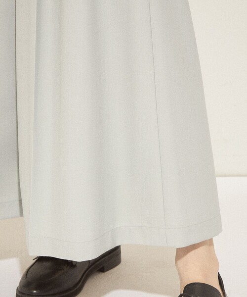 DEICY(デイシー)の「ハイウエストタックワイドパンツ(その他パンツ・レディース・アイボリー/ライトブルー・1/0)」の10枚目の写真