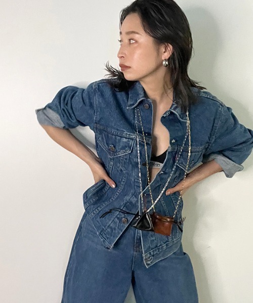 CREDONA（クレドナ）の「Chain mini bagネックレス（ネックレス・レディース・ブラウン・FREE）」の2枚目の写真