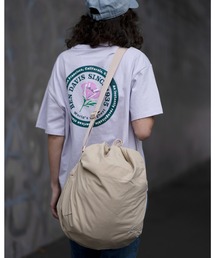 《BEN DAVIS》NYLON DRAW STRING SHOULDER BAG