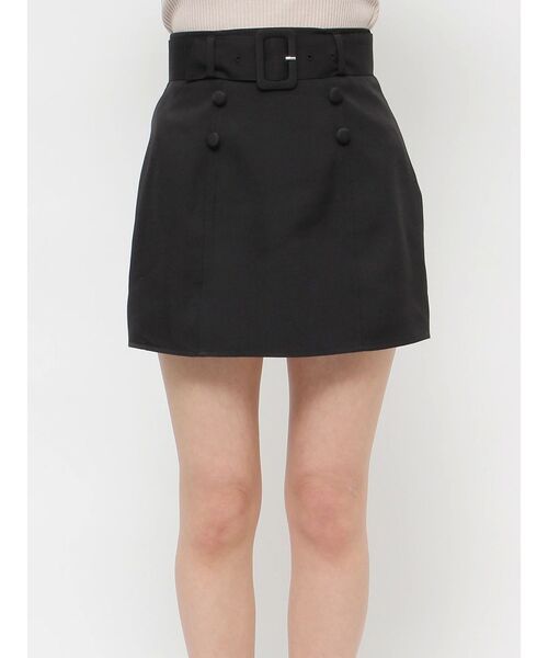 EATME（イートミー）の「ダブルボタンタイトスカート（スカート・レディース・ブラック/イエロー/その他1・SMALL/MEDIUM）」の6枚目の写真