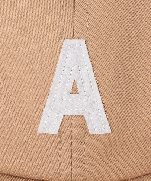 petit main(プティマイン)の「アルファベットロゴキャップ(トドラーサイズ)(キャップ・キッズ・ベージュ/ネイビー/グレー・50cm/52cm/54cm)」の8枚目の写真