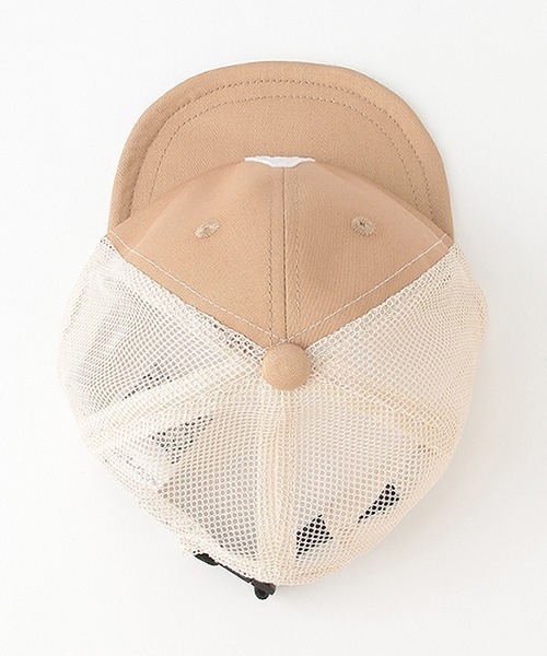 petit main(プティマイン)の「アルファベットロゴキャップ(トドラーサイズ)(キャップ・キッズ・ベージュ/ネイビー/グレー・50cm/52cm/54cm)」の11枚目の写真