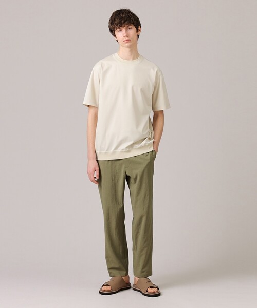 TAKEO KIKUCHI(タケオキクチ)の「◆【洗える/吸水速乾】リラックス イージーパンツ/セットアップ対応(その他パンツ・メンズ・カーキ/ブラック・04/03/02)」の12枚目の写真