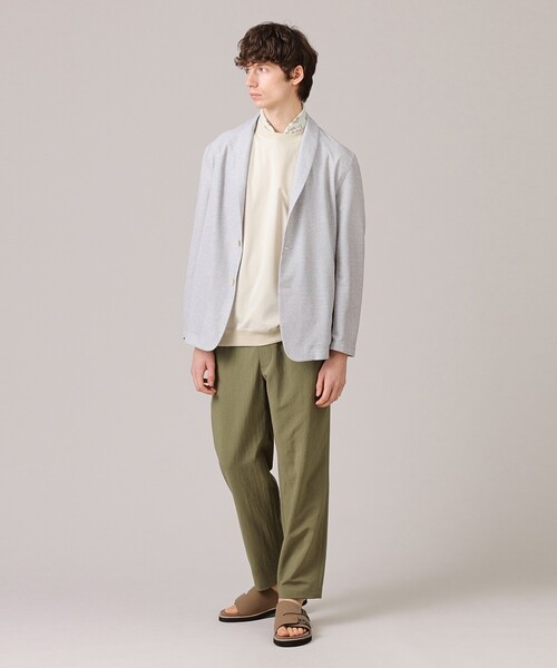 TAKEO KIKUCHI(タケオキクチ)の「◆【洗える/吸水速乾】リラックス イージーパンツ/セットアップ対応(その他パンツ・メンズ・カーキ/ブラック・04/03/02)」の13枚目の写真