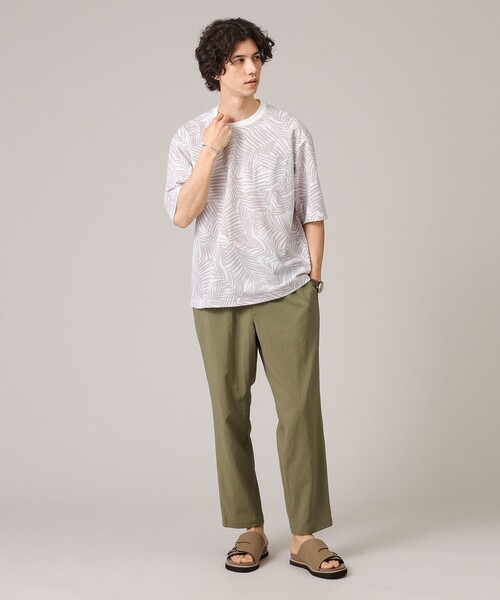 TAKEO KIKUCHI(タケオキクチ)の「◆【洗える/吸水速乾】リラックス イージーパンツ/セットアップ対応(その他パンツ・メンズ・カーキ/ブラック・04/03/02)」の15枚目の写真