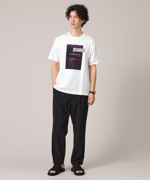 TAKEO KIKUCHI(タケオキクチ)の「◆【洗える/吸水速乾】リラックス イージーパンツ/セットアップ対応(その他パンツ・メンズ・カーキ/ブラック・04/03/02)」の20枚目の写真