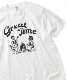 gym master（ジムマスター）の「5.6oz Great Time Tee（Tシャツ/カットソー・メンズ）」