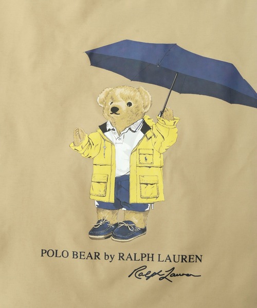 POLO RALPH LAUREN（ポロ ラルフ ローレン）の「ベルト付きレインバッグ　レインベア（ショルダーバッグ・レディース・ネイビー/キャメル・FREE）」の17枚目の写真