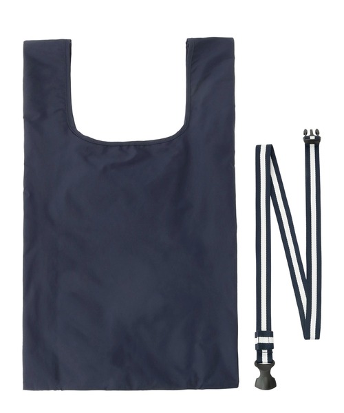 POLO RALPH LAUREN（ポロ ラルフ ローレン）の「ベルト付きレインバッグ　レインベア（ショルダーバッグ・レディース・ネイビー/キャメル・FREE）」の9枚目の写真