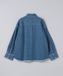 【新品未使用】ユナイテッドアローズ　デニムフリンジシャツ UNITED ARROWS（ユナイテッドアローズ）の「デニム フリンジ