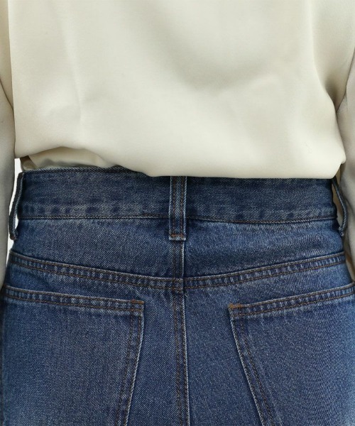 F i.n.t（フィント）の「【セットアップ対応/2サイズ展開】ローウエストバギーデニムパンツ/fint　フィント（デニムパンツ・レディース・ブルー/ブラック/グレー・2/1）」の12枚目の写真
