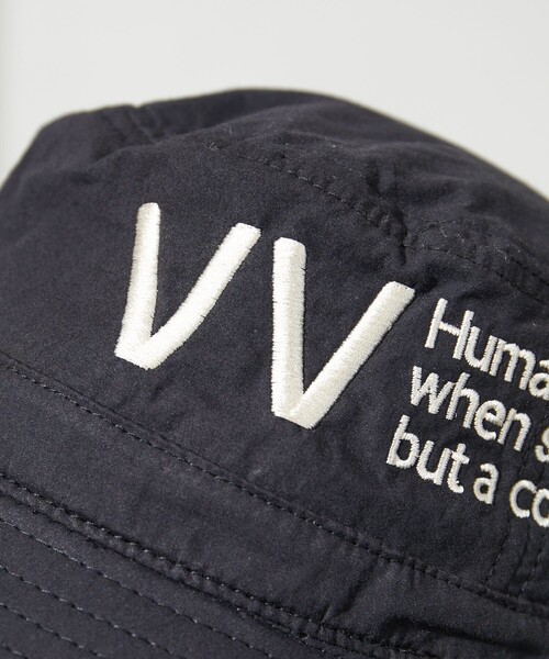 FREAK'S STORE（フリークスストア）の「限定展開　VAUDEVILLE/ボードビル　VV ロゴ バケットハット（ハット・レディース・ブラック/オリーブ/ホワイト・ﾌﾘ-）」の16枚目の写真