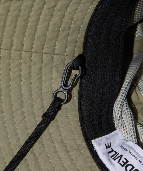 FREAK'S STORE（フリークスストア）の「限定展開　VAUDEVILLE/ボードビル　VV ロゴ バケットハット（ハット・レディース・ブラック/オリーブ/ホワイト・ﾌﾘ-）」の9枚目の写真