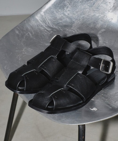 靴 TODAYFUL Leather Gurkha Sandals 37 TODAYFUL/トゥデイフル Leather Gurkha Sandals（レザーグルカ