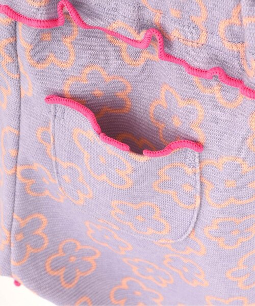 p.premier（ピードットプルミエ）の「イロチ買いしたい総柄メロウハーフスパッツ（その他パンツ・キッズ・ブラック/ブルー/ラベンダー/イエロー/グリーン/ピンク・80/90/100/110/120/130/140）」の7枚目の写真