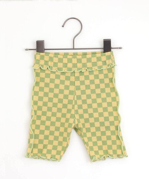 p.premier（ピードットプルミエ）の「イロチ買いしたい総柄メロウハーフスパッツ（その他パンツ・キッズ・ブラック/ブルー/ラベンダー/イエロー/グリーン/ピンク・80/90/100/110/120/130/140）」の15枚目の写真
