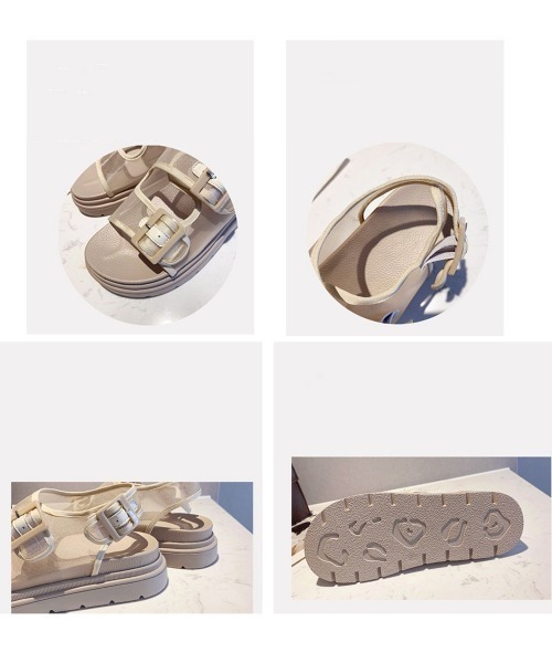 Miniministore(ミニミニストア)の「サンダル レディース メッシュサンダル夏(サンダル・レディース・グリーン/ブラック/ベージュ・23.5cm/25.0cm/24.0cm/23.0cm/24.5cm)」の22枚目の写真