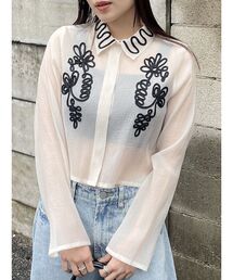 MURUA | コードエンブロイダリーシャツ(シャツ/ブラウス)