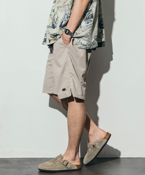 Gramicci（グラミチ）の「GRAMICCI/グラミチ NYLON PACKABLE G-SHORT / ナイロン パッカブル Gショーツ（その他パンツ・メンズ・ブラック/オリーブ/ブルーグリーン/その他9/キャメル/ベージュ・MEDIUM/SMALL/LARGE）」の20枚目の写真
