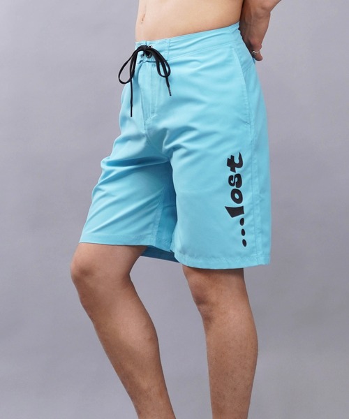 水着・ラッシュガード THM  Bicolor shorts   Blue Amazon | [ミズノ] 水泳 ラッシュガード 半袖 キッズ ブラック