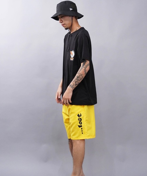 90s Vlntage LOST - SURF SHORTS 海パン LOST ロスト メンズ ボードショーツ トランクス 水着 水陸両用