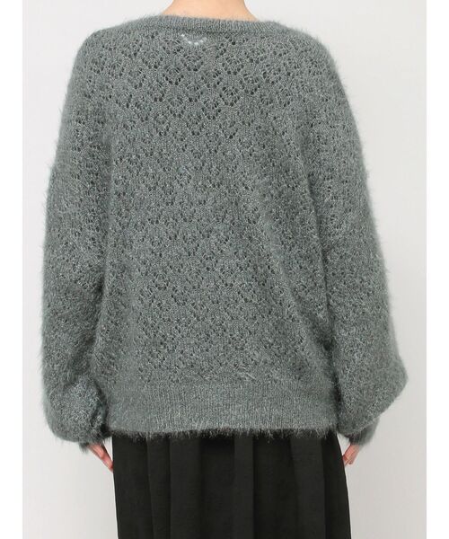 merry jenny（メリージェニー）の「Vネックおはなシアーカーディガン（カーディガン/ボレロ・レディース・アイボリー/グリーン/ライトブルー・FREE）」の21枚目の写真