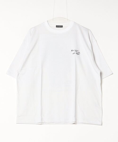 FR2G ホワイトシャツ バックプリント バックプリントTシャツ メンズ(M ホワイト): トップス｜Right-on