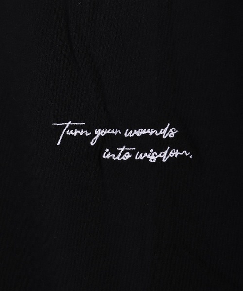 WESTSEA（ウエストシー）の「バックプリント 花柄Tシャツ 半袖 オーバーサイズ（Tシャツ/カットソー・メンズ・ブラック系その他/ホワイト系その他2/ブラック/ホワイト/ホワイト系その他/ブラック系その他2/ホワイト系その他3/ホワイト系その他4/ブラック系その他3/ブラック系その他4・L/M）」の11枚目の写真