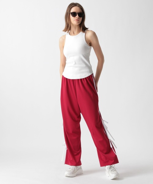 正規品♡リボンプルオーバー＆リボン柄ロングパンツ♡ダークグレー FOREVER 21（フォーエバー トゥエンティーワン）の「【2024SS