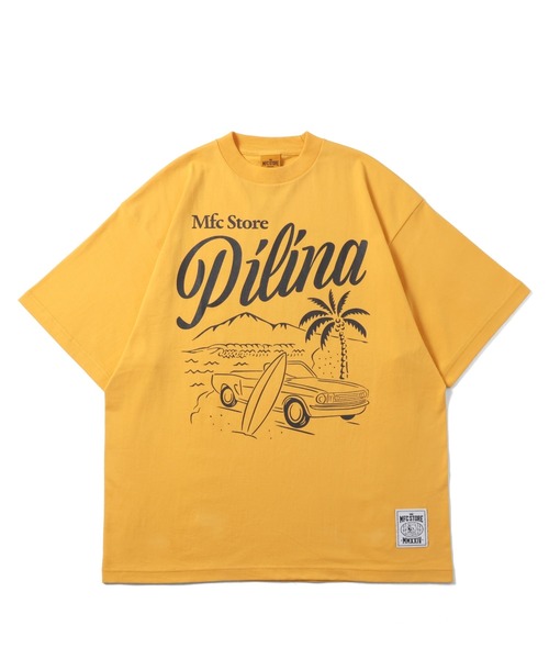 MFC STORE（エムエフシーストア）の「MFC STORE ORIGINAL PILINA S/S TEE（Tシャツ/カットソー・メンズ・ホワイト/イエロー系/ブラック・M/L/XL/S）」の4枚目の写真