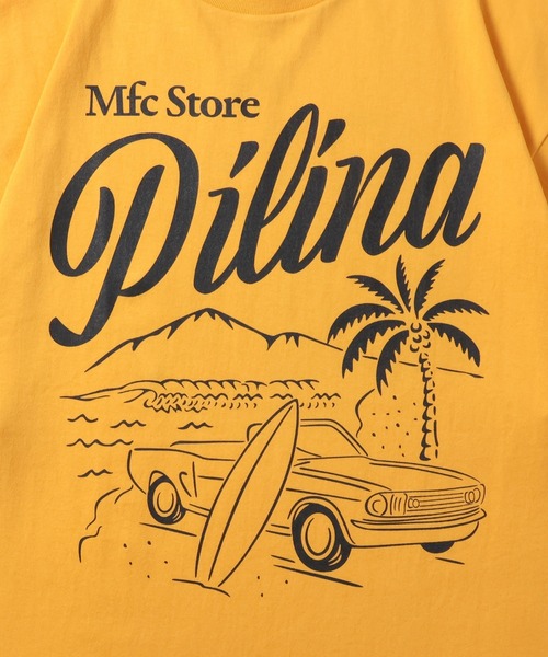 MFC STORE（エムエフシーストア）の「MFC STORE ORIGINAL PILINA S/S TEE（Tシャツ/カットソー・メンズ・ホワイト/イエロー系/ブラック・M/L/XL/S）」の6枚目の写真