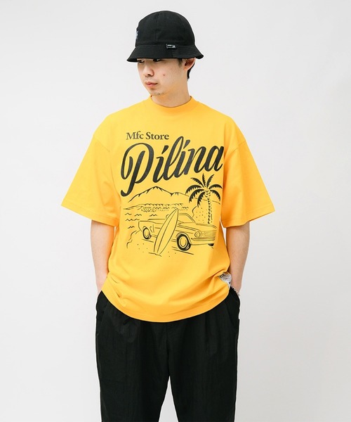 MFC STORE（エムエフシーストア）の「MFC STORE ORIGINAL PILINA S/S TEE（Tシャツ/カットソー・メンズ・ホワイト/イエロー系/ブラック・M/L/XL/S）」の11枚目の写真