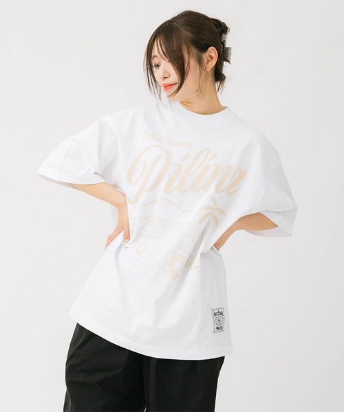 MFC STORE（エムエフシーストア）の「MFC STORE ORIGINAL PILINA S/S TEE（Tシャツ/カットソー・メンズ・ホワイト/イエロー系/ブラック・M/L/XL/S）」の9枚目の写真