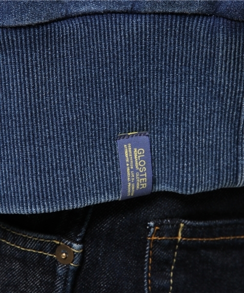 GLOSTER（グロスター）の「INDIGO裏毛パーカー（パーカー・メンズ・インディゴブルー・MEDIUM/LARGE）」の10枚目の写真