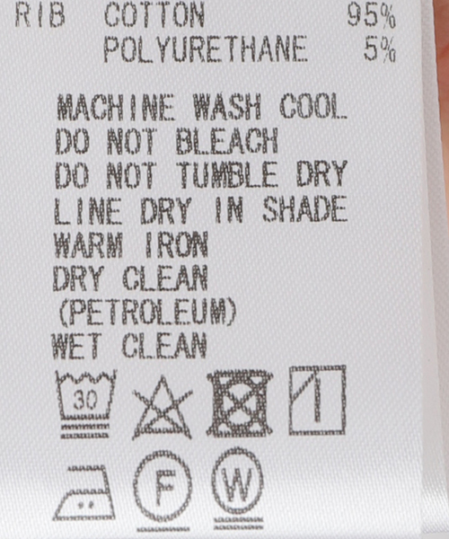 La TOTALITE(ラトータリテ)の「【Munich/ミューニック】ギザリヨセルシアーカットソー(Tシャツ/カットソー・レディース・ホワイト/ブラック・FREE)」の21枚目の写真
