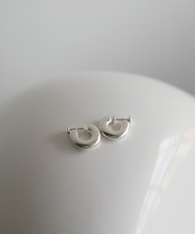 TEN. | SILVER925 ベーグルイヤリング(イヤリング)