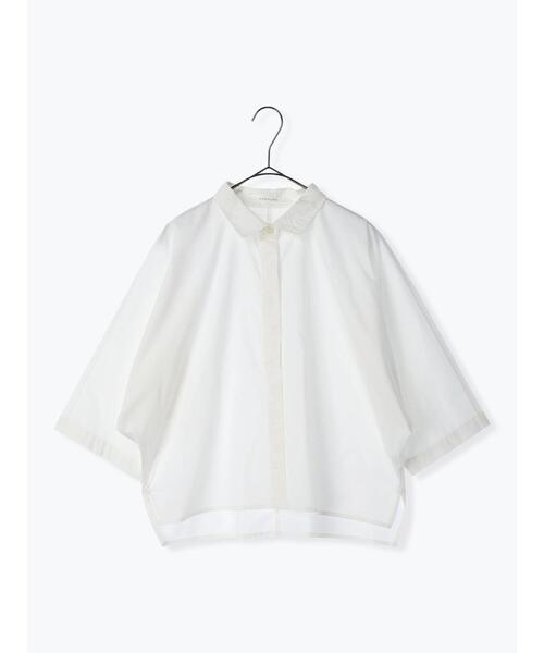 sm2rhythm(サマンサモスモスリズム)の「ドルマンスリーブオーバーサイズブラウス(シャツ/ブラウス・レディース・ブルー/オフホワイト/ベージュ・F)」の2枚目の写真